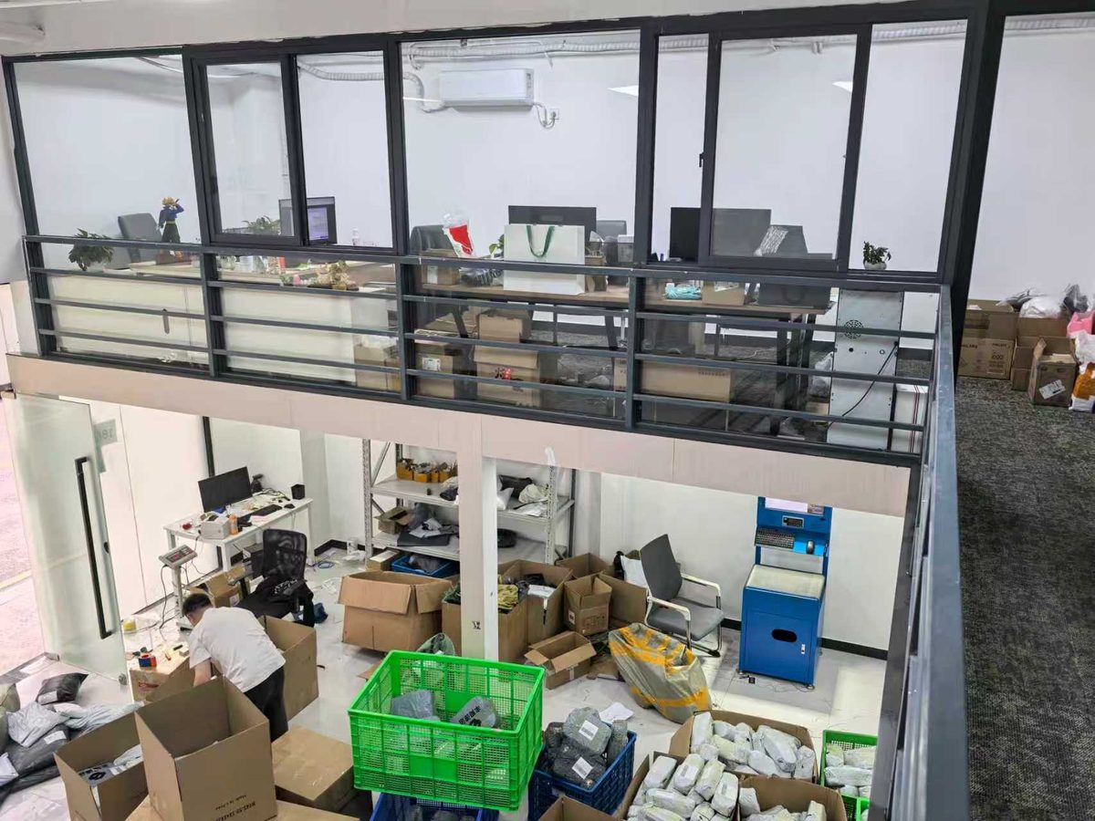 Warehouse operations in China